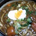 花ひとひら's cooksnap of when they made 熟成カレーうどん.