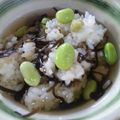 るりご's cooksnap of when they made えだまめ茶漬け.