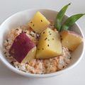 クックXBSLBH☆'s cooksnap of when they made さつまいもとツナ缶のご飯【電気圧力鍋】.