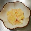 ままナポリ's cooksnap of when they made 新生姜の甘酢漬け.