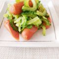 ぱふ♪'s cooksnap of when they made ゴーヤとウインナー炒め蜂蜜醤油絡め.