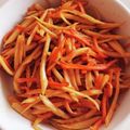 うららか３'s cooksnap of when they made まこもだけのきんぴら.