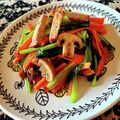 rinaRrina's cooksnap of when they made 夏バテに最適 ☆ 小松菜と焼豚の炒め物.