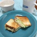 おはなすき's cooksnap of when they made キャベツ千切りのホットサンド.