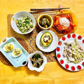 komutatata's cooksnap of when they made 簡単おつまみ☆トマトキムチに温玉のせて♪.
