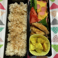 ぐりtoぐら's cooksnap of when they made わっぱ弁当＊魚肉ソーセージの水玉卵焼き.