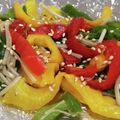 RIKOTORA's cooksnap of when they made えのきとパプリカのレンチンおかず.