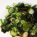 クックVOY1Q3☆'s cooksnap of when they made みょうがとわかめ、きゅうりの酢の物.