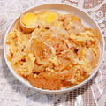 まりぴぴ♡'s cooksnap of when they made 簡単リメイク★メンチカツの卵とじ.