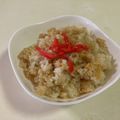 papikun's cooksnap of when they made 鶏皮で作る親子チャーハン.