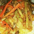 ゆかちん1515's cooksnap of when they made 鶏胸肉唐揚げに☆野菜たっぷり甘酢餡掛け.