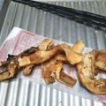 みみ母's cooksnap of when they made 鮭皮せんべい.