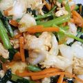 パピヨンさん's cooksnap of when they made キャベツ・小松菜・卵オイスターソース炒め.