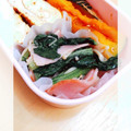 ★ぴよぴよ501★'s cooksnap of when they made 【副菜】小松菜とえのきのベーコン炒め.