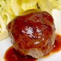 やよい・M's cooksnap of when they made 合挽き肉と豆腐のシンプルハンバーグ.