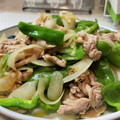 toshio39's cooksnap of when they made 簡単◎豚肉とピーマンのバターしょうゆ炒め.