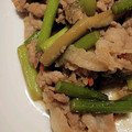 クックR6P5SG☆'s cooksnap of when they made なすとにんにくの芽、豚肉の中華風炒め.