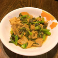 りょえぴ's cooksnap of when they made つるむらさきと豚バラ炒め.