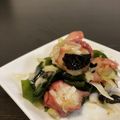 ringer193's cooksnap of when they made 蛸と野菜ののりドレサラダ.
