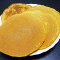 あやめぼん's cooksnap of when they made きいろがキレイ♪にんじんホットケーキ.