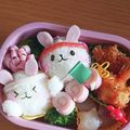 chisanaまま's cooksnap of when they made 運動会 簡単 キャラ弁＊目指せ1等賞！.
