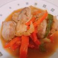 クックS5N2AF☆'s cooksnap of when they made 鶏と野菜の胡麻味噌生姜焼き.