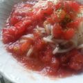 tsohmionko's cooksnap of when they made さっぱり！トマトのめんつゆ.