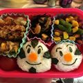☆☆なゆたんママ☆☆'s cooksnap of when they made おむすびまんとこむすびまんのキャラ弁.