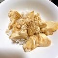 りーこP's cooksnap of when they made シソのせ豆腐ユッケ丼。.