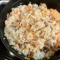 ＊Hiromi_f＊'s cooksnap of when they made ストウブ鍋♪鶏肉＆きのこ炊き込みご飯♪.