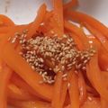 ヨシヨッシー's cooksnap of when they made 簡単☆にんじんのお浸し.