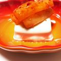 あ's cooksnap of when they made 1分で1品！大葉キムチ(カクテキ)冷奴♡.