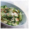 LAYLA*'s cooksnap of when they made 簡単激ウマ！おからときゅうりのサラダ.