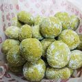 ariyuki97's cooksnap of when they made 抹茶のスノーボール.