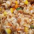 さくさくいずず's cooksnap of when they made ふわっとパラパラ納豆チャーハン.
