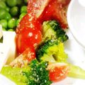 ふうはっちゃん's cooksnap of when they made ブロッコリーとトマトのゴマ和え.
