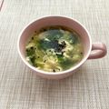 FGO☆'s cooksnap of when they made わかめとたまごスープ　中華風.