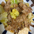 らて's cooksnap of when they made たっぷりキャベツと豚こまの生姜焼き定食🍚.