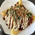じゃそん's cooksnap of when they made HMでオシャレなお好み焼き風ガレット.