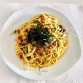 スーパーリンクス's cooksnap of when they made いかの塩辛で♡ペペロンチーノ♪.