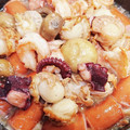 akiyuママ's cooksnap of when they made 簡単！スキレットでエビのアヒージョ☆.