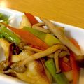 かっぱとくま's cooksnap of when they made はんぺんとベーコン・きのこのバター焼き.