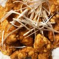 クックTWSQJ6☆'s cooksnap of when they made 柔らか～い鶏胸肉の唐揚げバルサミコソース.