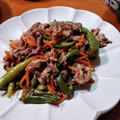 chako太郎's cooksnap of when they made ☆ししとうたっぷり牛肉煮～☆.