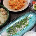 2児ママ's cooksnap of when they made 居酒屋メニュー「炙り〆サバ」風.