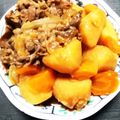 クックN3GZ64☆'s cooksnap of when they made 圧力鍋で簡単肉じゃが.