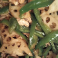 おケロ☆'s cooksnap of when they made 蓮根で豚肉の青椒肉絲.