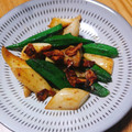 ◎ゆうさん's cooksnap of when they made ☆オクラとエリンギのバター醤油炒め☆.