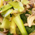 ぷーとんR's cooksnap of when they made ＊小松菜と天かすの煮浸し＊.