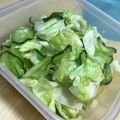 ☆sinnkuro★'s cooksnap of when they made きゅうりとキャベツの浅漬け.